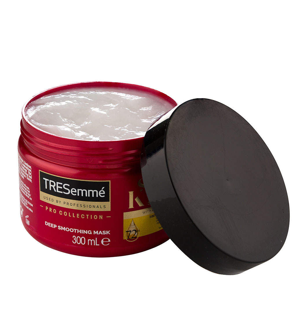ماسک مو ترمیم کننده و ضد وز ترزمه مدل Deep Smoothing حاوی کراتین مناسب آسیب دیده حجم 300 میلی لیتر