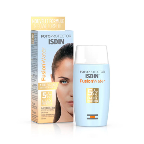 ضد آفتاب ابرسان مجیک ایزدین FUSION WATER MAGIC ISDINحاوی SPF50