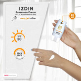 ضد آفتاب ابرسان مجیک ایزدین FUSION WATER MAGIC ISDINحاوی SPF50