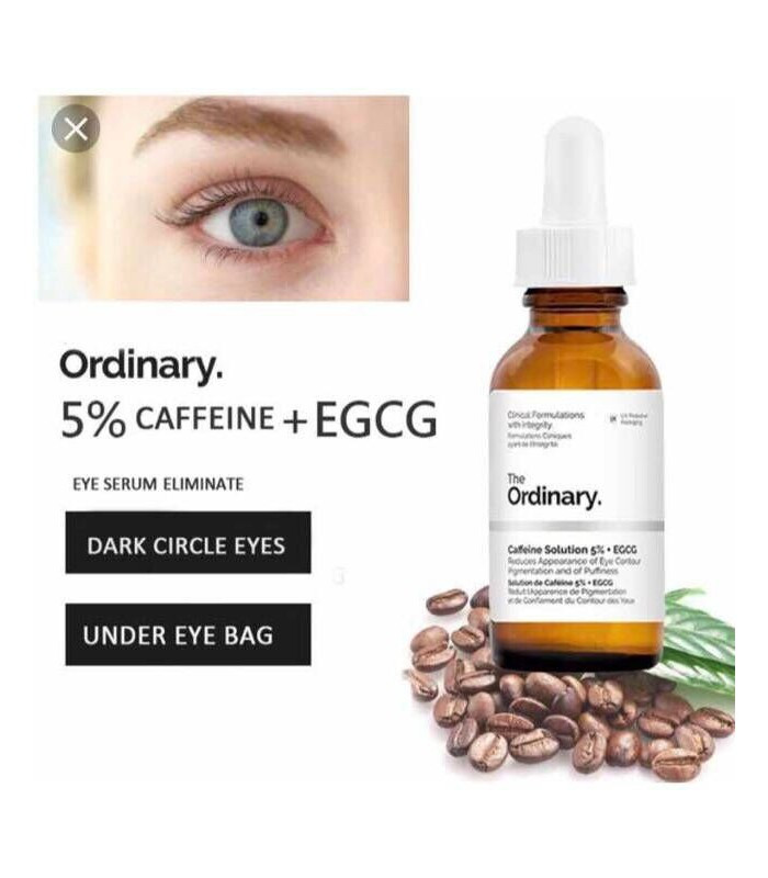 سرم ضد پف و تیرگی دور چشم کافئین اوردینری The Ordinary حجم 30 میل