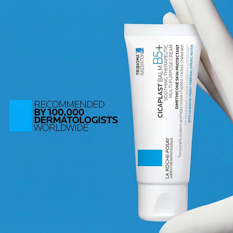 کرم ترمیم کننده لاروش پوزای La roche-Posay مدل سیکا پلاست B5 حجم 40 میل