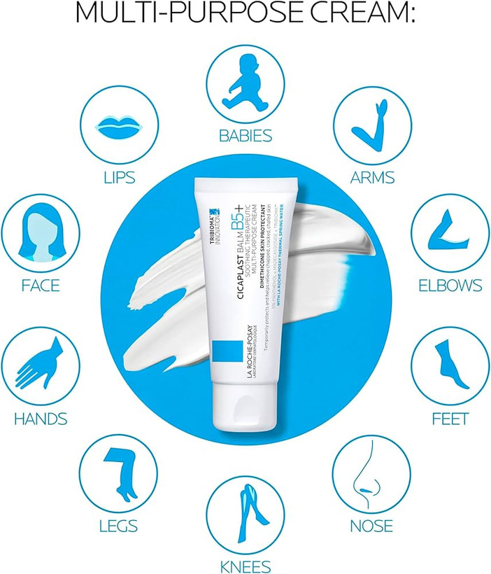 کرم ترمیم کننده لاروش پوزای La roche-Posay مدل سیکا پلاست B5 حجم 40 میل