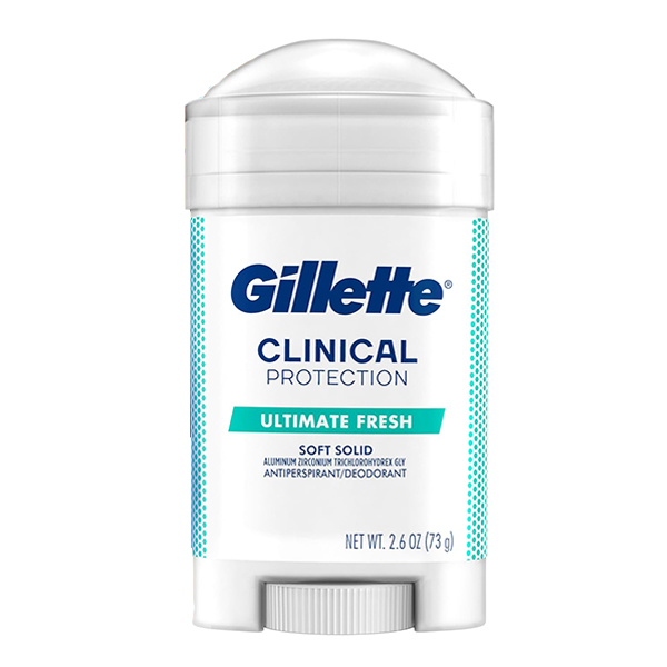 مام ژیلت کلینیکال مردانه GILLETTE CLINICAL ANTIPERSPIRANT ULTIMATE FRESH حجم48g اصل