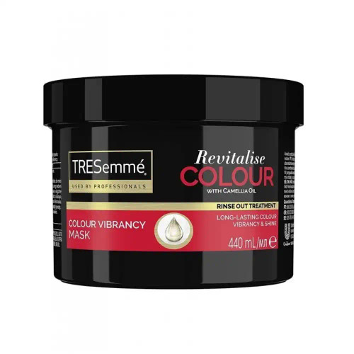 ماسک مو ترزمه Tresemme موهای رنگ شده مدل Revetalise Colour حجم 440 میل