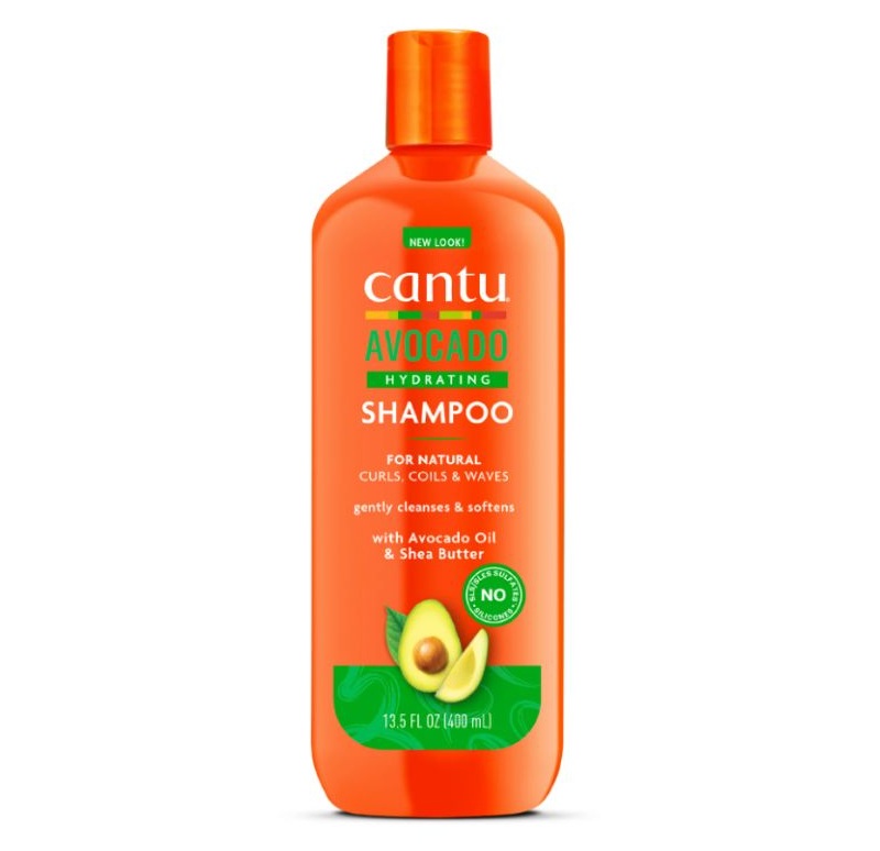 شامپو بدون سولفات آووکادو کنتو مدل Cantu Avocado Hydrating Shampoo حجم 400 میلی‌لیتر