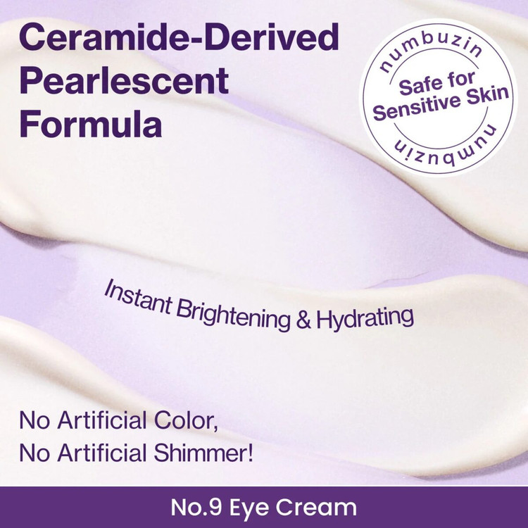 کرم دور چشم رتینول و +NAD نامبوزین مدل No.9 NAD+ Retinol Volumetox Eye Cream حجم 10 میلیلیتر