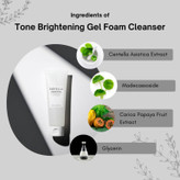 ژل شستشوی روشن کننده و تسکین دهنده سنتلا اسکین 1004 Skin1004 Madagascar Centella Tone Brightening Cleansing Gel Foam