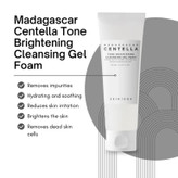 ژل شستشوی روشن کننده و تسکین دهنده سنتلا اسکین 1004 Skin1004 Madagascar Centella Tone Brightening Cleansing Gel Foam