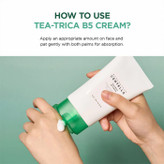 کرم تی تریکا سنتلا Skin1004 | آبرسان ضدالتهاب و ترمیمکننده پوست ماداگاسکار Madagascar Centella Tea-Trica B5 Cream