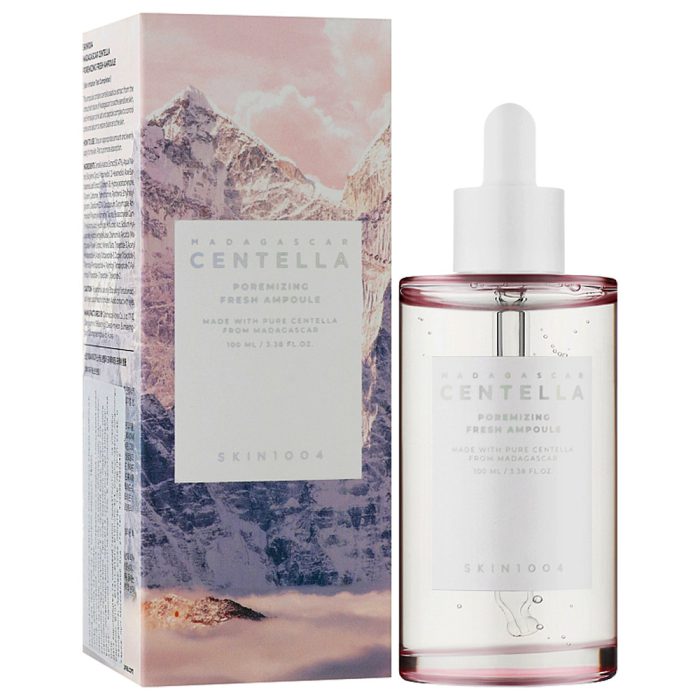 سرم  کنترل و کوچک کننده منافذ سنتلا ماداگاسکار SKIN 1004 Poremizing Fresh Ampoule