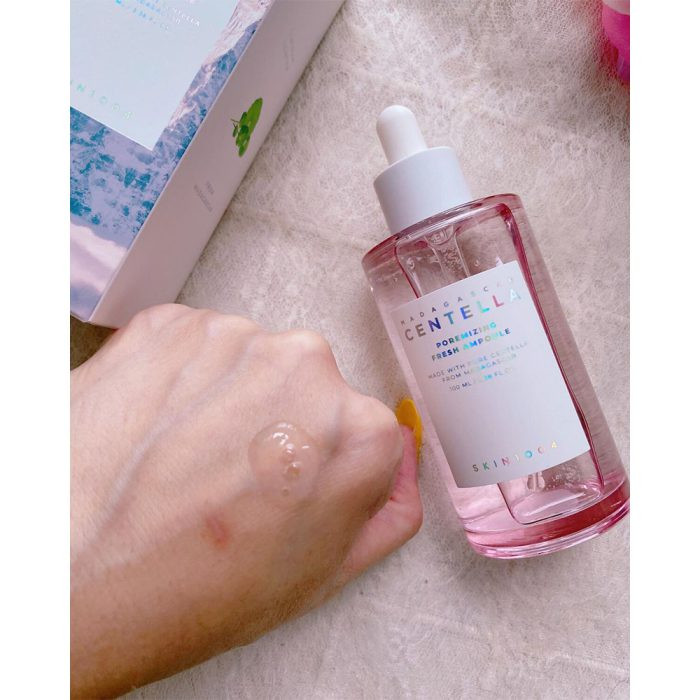 سرم کنترل و کوچک کننده منافذ سنتلا ماداگاسکار SKIN 1004 Poremizing Fresh Ampoule