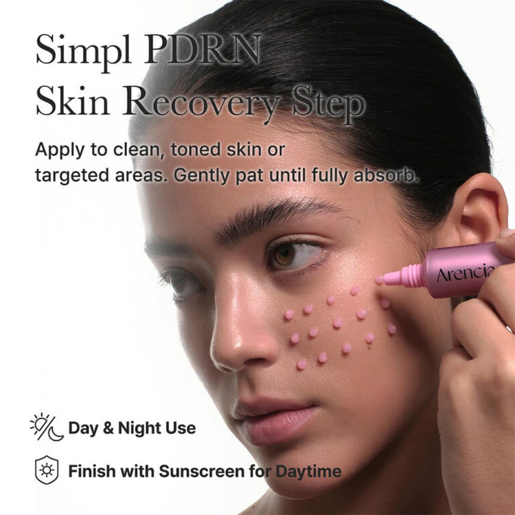 بوستر شات PDRN و پپتید ترمیم کننده و جوانساز آرنسیا Arencia PDRN BOOSTER SHOT FACE & EYE