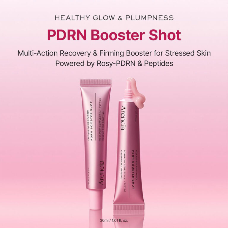 بوستر شات PDRN و پپتید ترمیم کننده و جوانساز آرنسیا Arencia PDRN BOOSTER SHOT FACE & EYE
