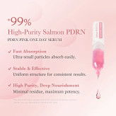 ویال PDRN ماهی سالمون مدی کیوب medicube Salmon DNA PDRN Pink One Day Serum