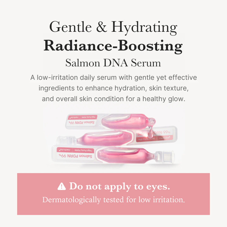 ویال PDRN ماهی سالمون مدی کیوب medicube Salmon DNA PDRN Pink One Day Serum