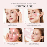 ماسک شب کافئین و PDRN مدی کیوب Medicube PDRN Pink Collagen Gel Mask 75ml