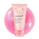 ماسک شب کافئین و PDRN مدی کیوب Medicube PDRN Pink Collagen Gel Mask 75ml