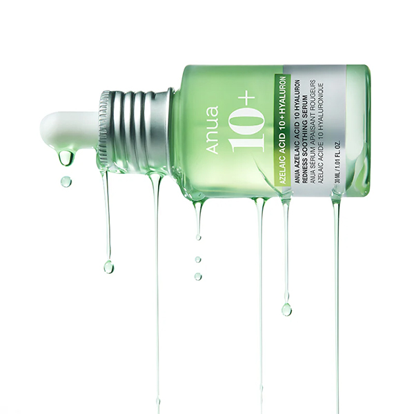 سرم آزلائیک اسید 10% و هیالورون آنوا Anua Azelaic Acid 10+ Hyaluron Soothing Serum 30Ml
