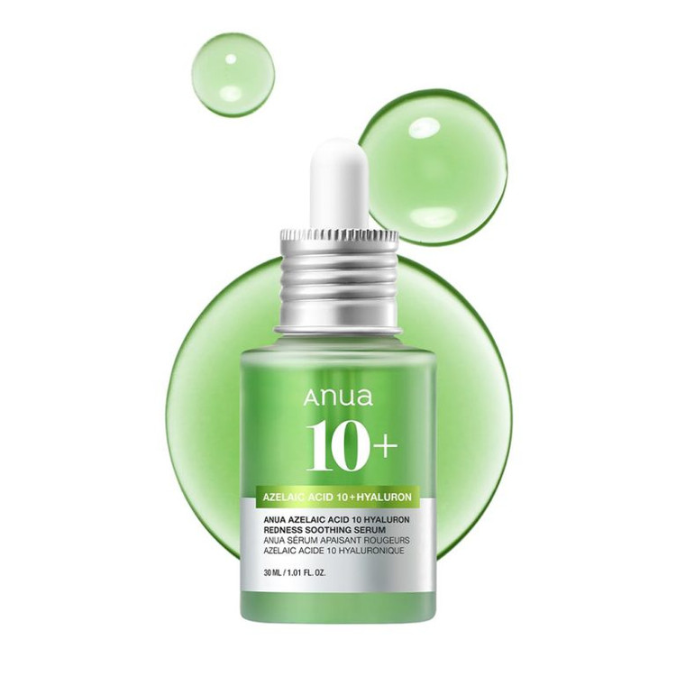 سرم آزلائیک اسید 10% و هیالورون آنوا Anua Azelaic Acid 10+ Hyaluron Soothing Serum 30Ml