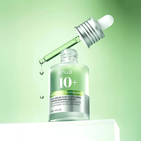 سرم آزلائیک اسید 10% و هیالورون آنوا Anua Azelaic Acid 10+ Hyaluron Soothing Serum 30Ml