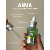 سرم آزلائیک اسید 10% و هیالورون آنوا Anua Azelaic Acid 10+ Hyaluron Soothing Serum 30Ml