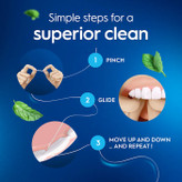 نخ دندان اورال بی مدل essential floss نعنایی Oral B Oral-B Essential Mint Floss 50M
