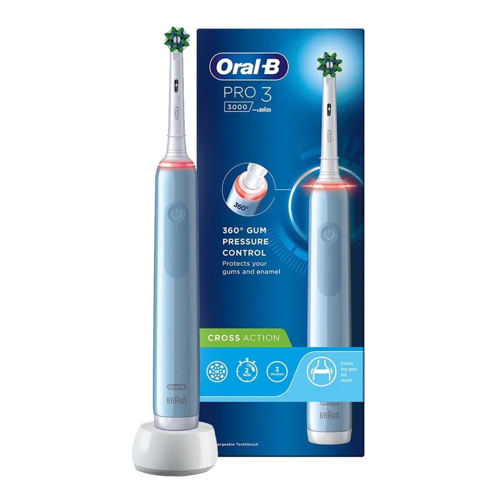 مسواک برقی اورال بی کراس اکشن Oral-B Pro 3 3000 Cross Action
