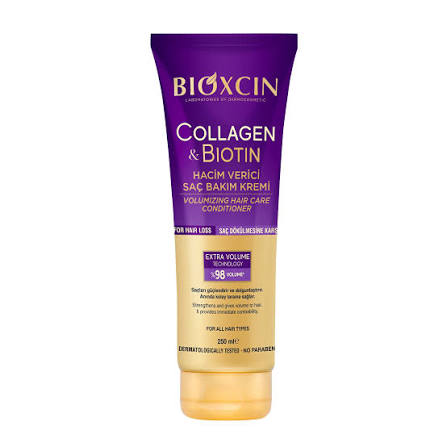 کرم مو کلاژن و بیوتین بیوکسین Bioxcin Collagen & Biotin Saç Bakım Kremi