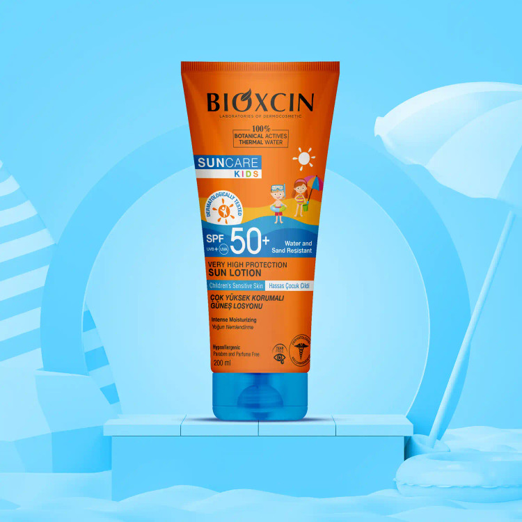 کرم ضد آفتاب کودکان بیوکسین +SPF50