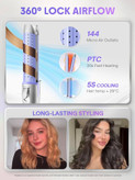 دستگاه فر کننده مو شیگلم مدل One Touch Airflow Styler Pro سایز 25 میلیمتر