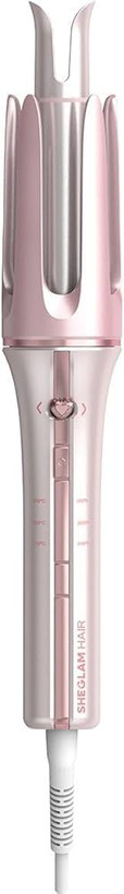 دستگاه فر کننده مو کرلی شیگلم بیبی پینک Cupid’s Charm One-Touch Instant Curler