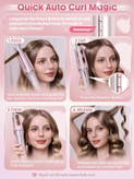 دستگاه فر کننده مو کرلی شیگلم بیبی پینک Cupid’s Charm One-Touch Instant Curler