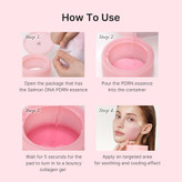 تونر پد ژلی PDRN و کلاژن سالمون مدی کیوب medicube Salmon DNA PDRN Pink Collagen Jelly Pad