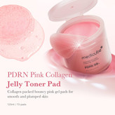تونر پد ژلی PDRN و کلاژن سالمون مدی کیوب medicube Salmon DNA PDRN Pink Collagen Jelly Pad