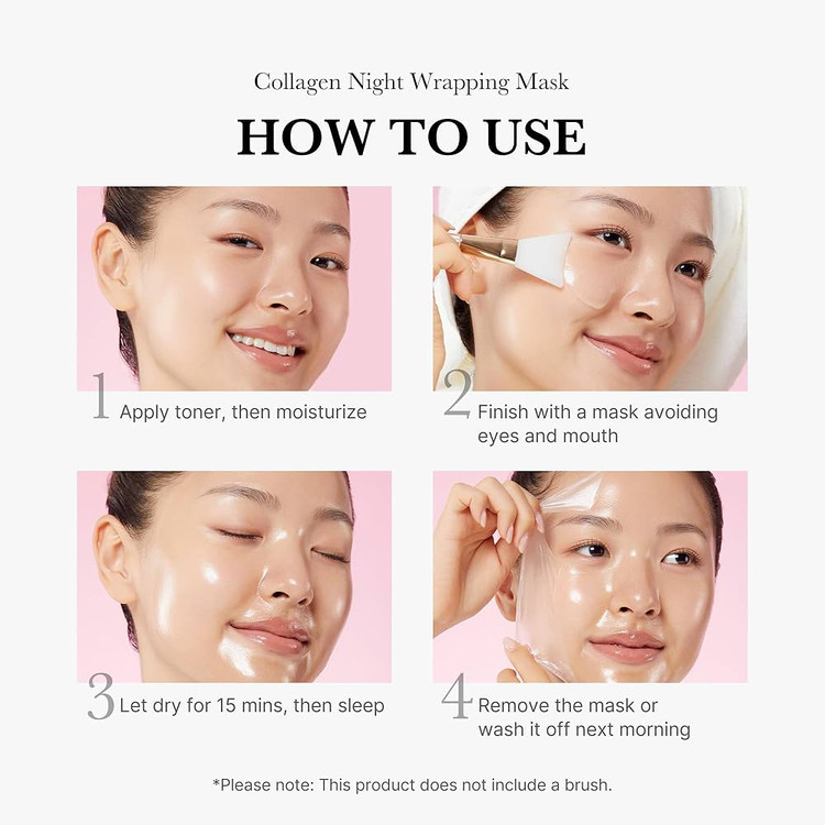 ماسک شب کلاژن مدی کیوب Medicube Collagen Night Wrapping Mask 75Ml