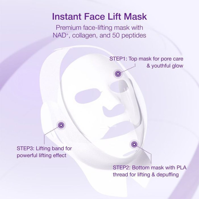 ماسک ضد چروک بایو لیفتینگ شماره 9 نامبوزین (Numbuzin No.9 NAD+ BIO Lifting-sil Full Face Mask)