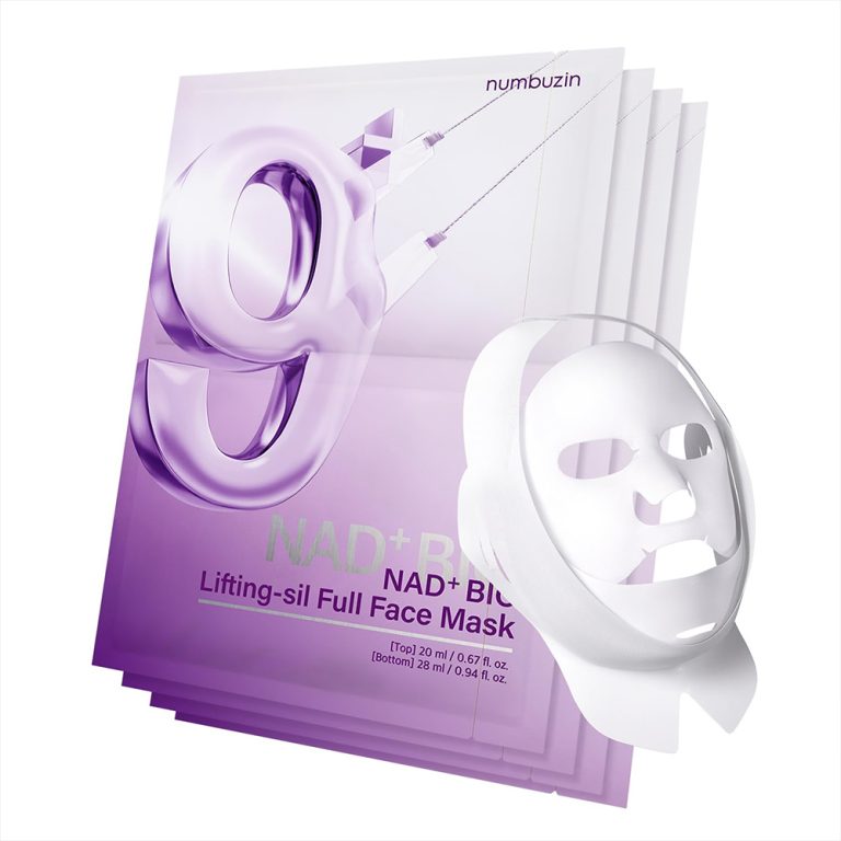 ماسک ضد چروک بایو لیفتینگ شماره 9 نامبوزین (Numbuzin No.9 NAD+ BIO Lifting-sil Full Face Mask)