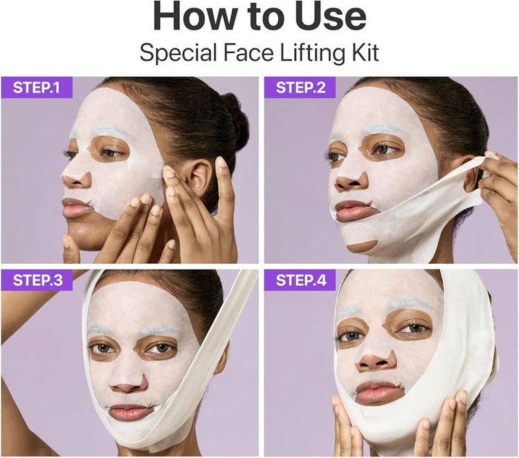 ماسک ضد چروک بایو لیفتینگ شماره 9 نامبوزین (Numbuzin No.9 NAD+ BIO Lifting-sil Full Face Mask)