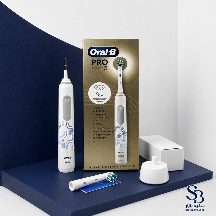 مسواک برقی پرو 3 اورال بی، طرح المپیک (Oral-B Pro 3 3000)