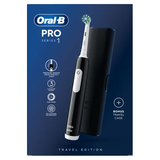 مسواک برقی Oral-B Pro 1 Travel Edition اصل | همراه با کیف مسافرتی