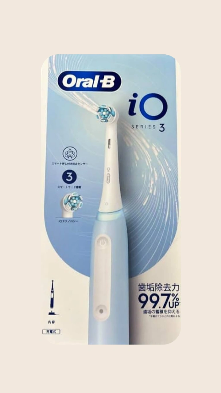 مسواک برقی Oral-B iO Series 3 آبی یخی
